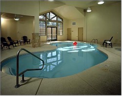 The only indoor pool at the canyon.