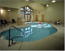 The only indoor pool at the canyon.
